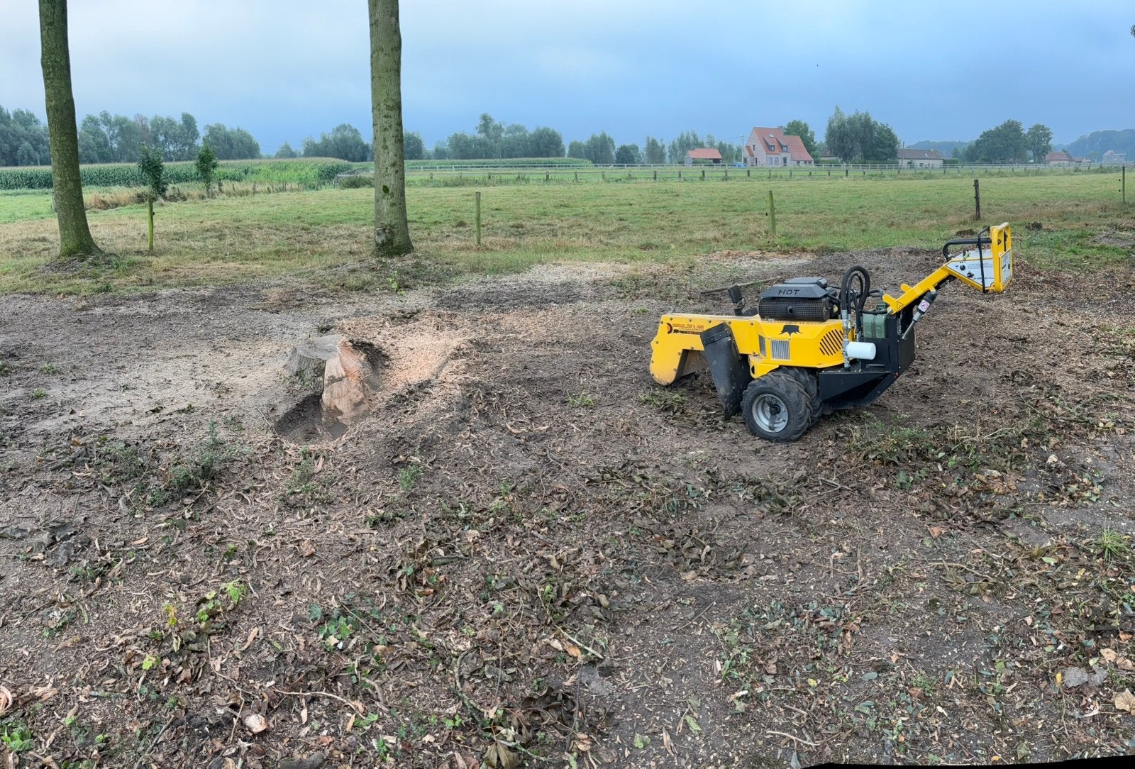 Stronkenfrees opkuisen van tuinen, Ophalen of Verzenden, Zo goed als nieuw