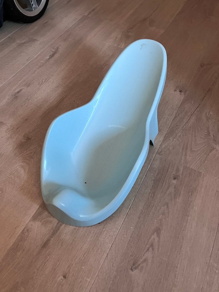 babybadje - muntgroen - luma, Ophalen, Gebruikt, Badje, Overige merken