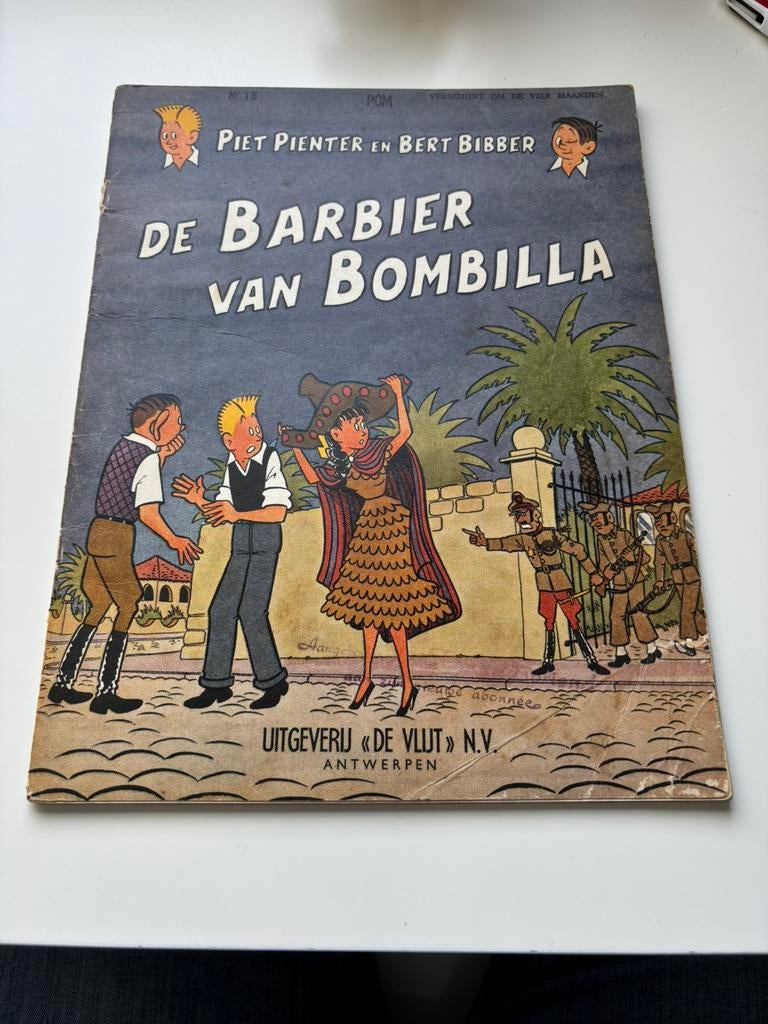 Piet Pienter en Bert Bibber De Barbier van Bombilla eerste, Ophalen of Verzenden, Zo goed als nieuw