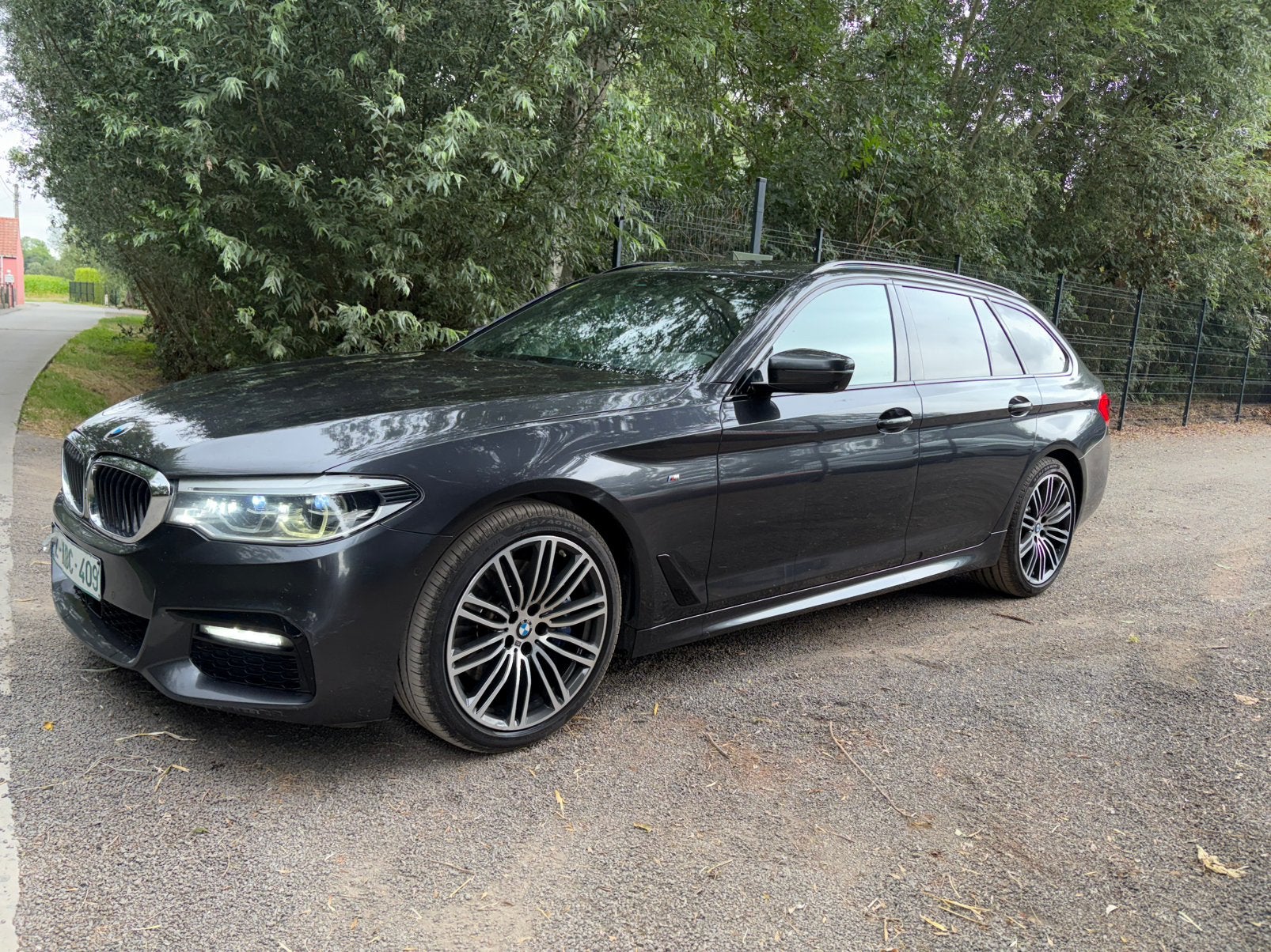 2019 530d x drive M euro 6 full optie, Autos, BMW, Cuir, Euro 6, Entreprise, Noir