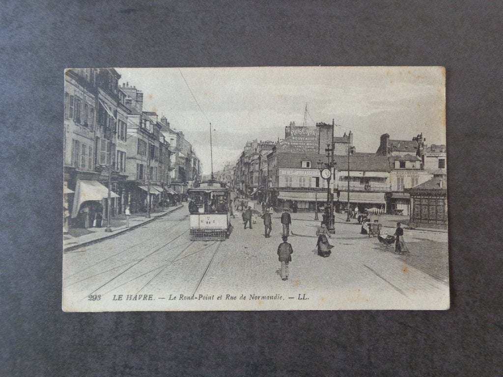 1 ancienne carte postale du Havre en en France, Enlèvement, France