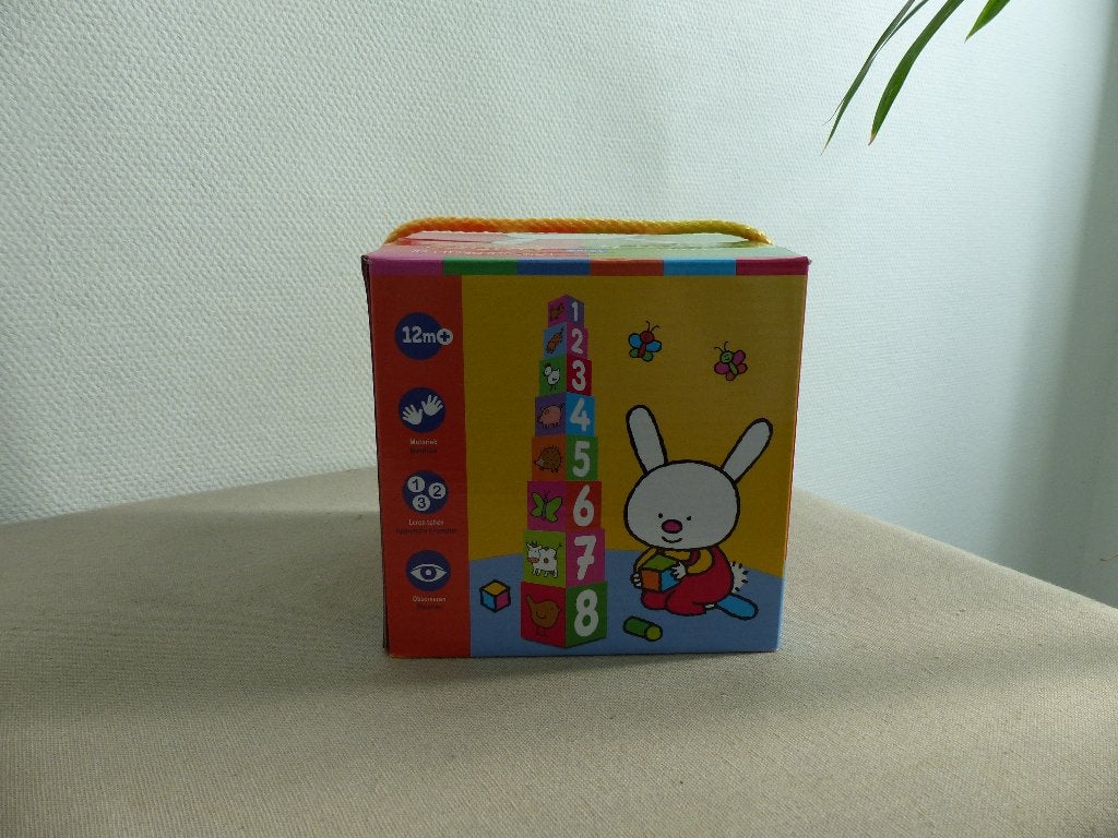 Lange oortjes stapelblokken - prima en nette staat, Ophalen of Verzenden, Zo goed als nieuw