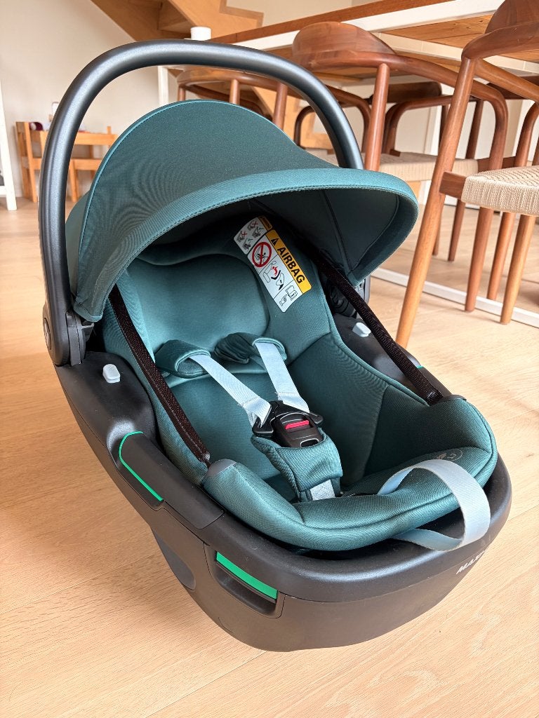 Maxi Cosi Coral 360 - zo goed als nieuw!, Comme neuf, Enlèvement, Ceinture de sécurité ou Isofix, 0 à 10 kg