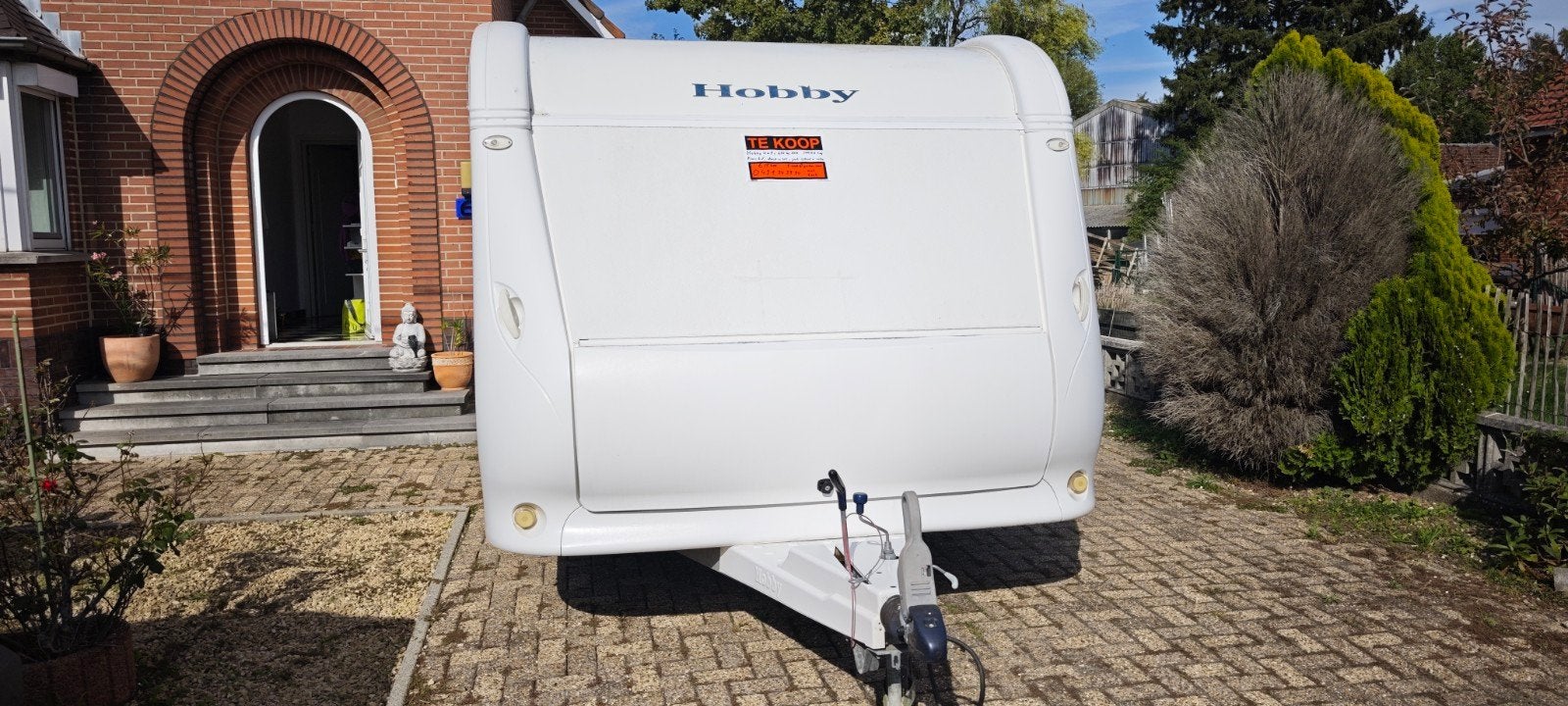 Hobby Caravan UmFe 650 bj 2011,Frans bed,Ijskast met diepvr., Caravanes & Camping, Grand lit, 6 à 7 mètres, Hobby, Jusqu'à 6