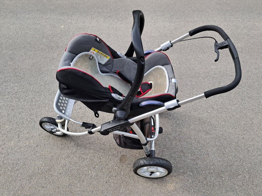 Buggy met draagmand en maxi cosi, Enfants & Bébés, Poussette combi, Quinny, Enlèvement, Utilisé