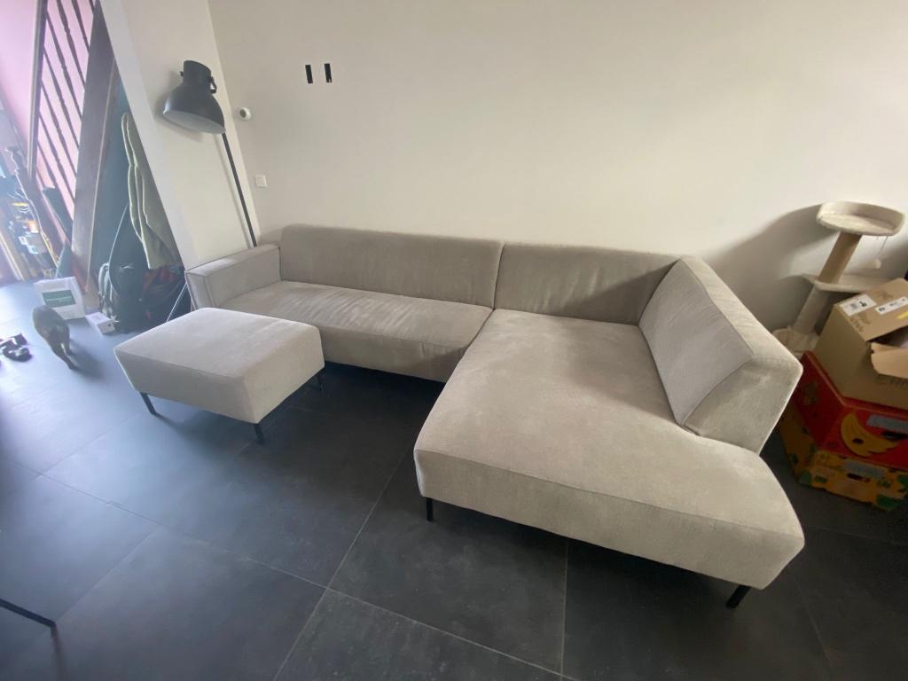 Zetel, Maison & Meubles, Canapés | Salons, Utilisé, Banc d'angle, Quatre personnes ou plus, 300 cm ou plus, 75 à 100 cm, Tissus