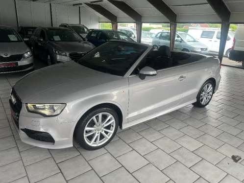 audi a3 CABRIO 2.0 tdi /AUTOMAAT /euro 6b/garantie, Auto's, 4 zetels, Cabriolet, Leder, Diesel
