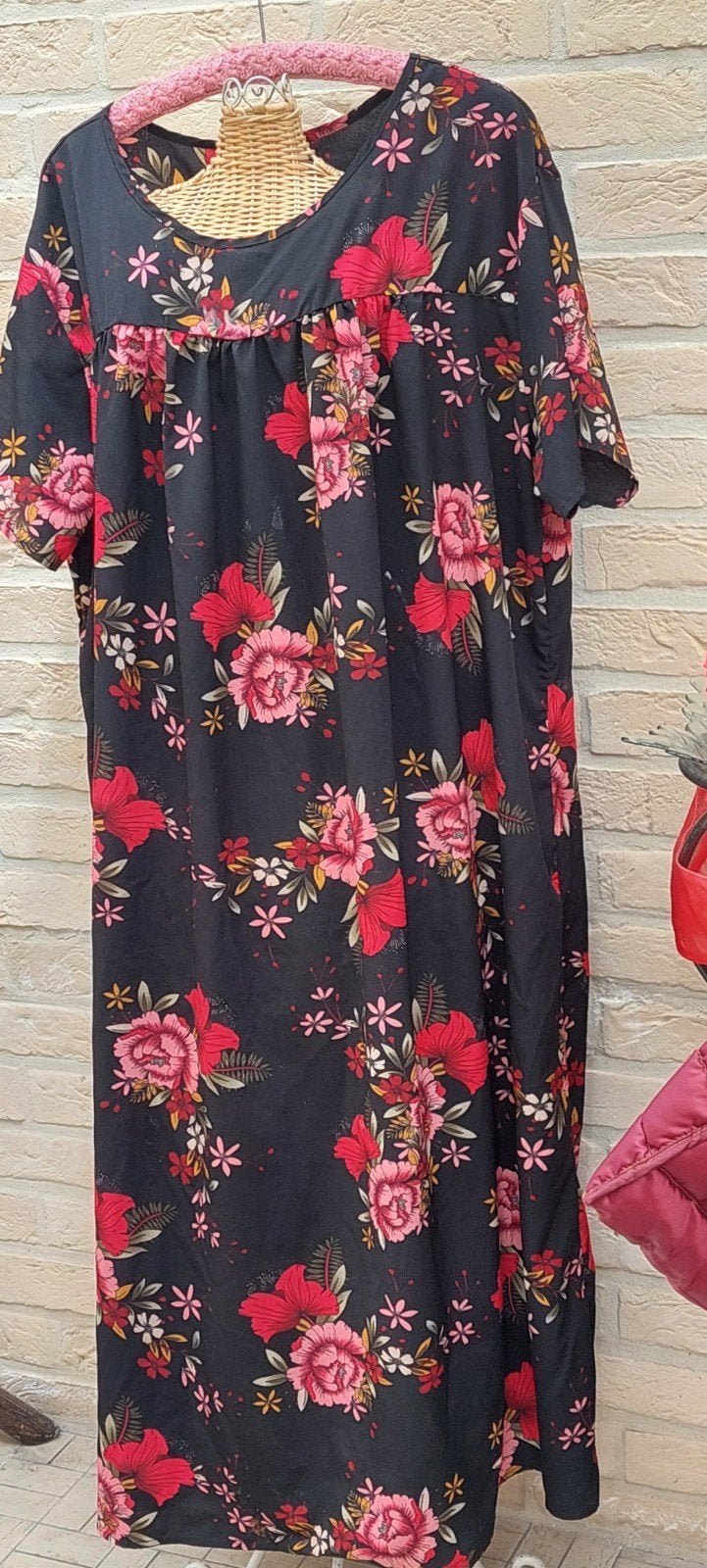 lang kleedje maat 4xl shein 67cm van oksel tot oksel strijkv, Kleding | Dames, Grote Maten, Shein, Ophalen of Verzenden, Zo goed als nieuw