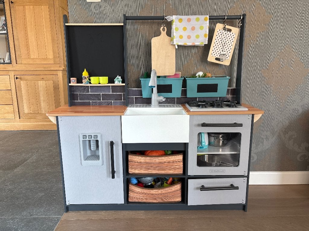 Speelkeuken, Ophalen, Zo goed als nieuw, Hout, Speelkeuken