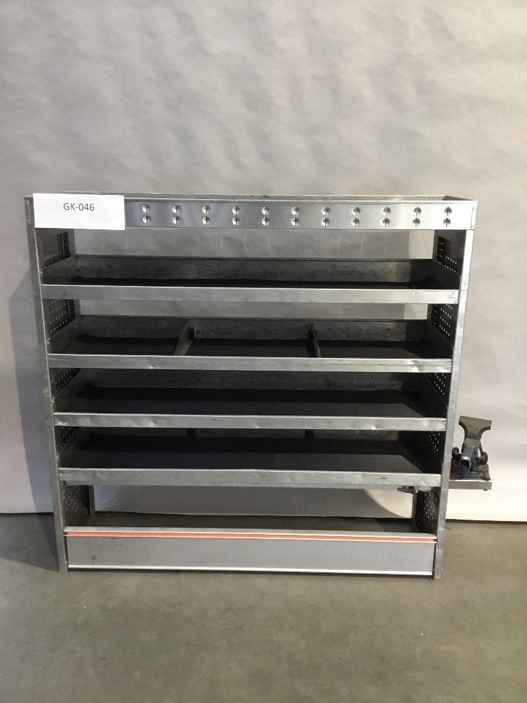 Aluminium Aluca bedrijfswagen inrichting GK-046, Ophalen of Verzenden