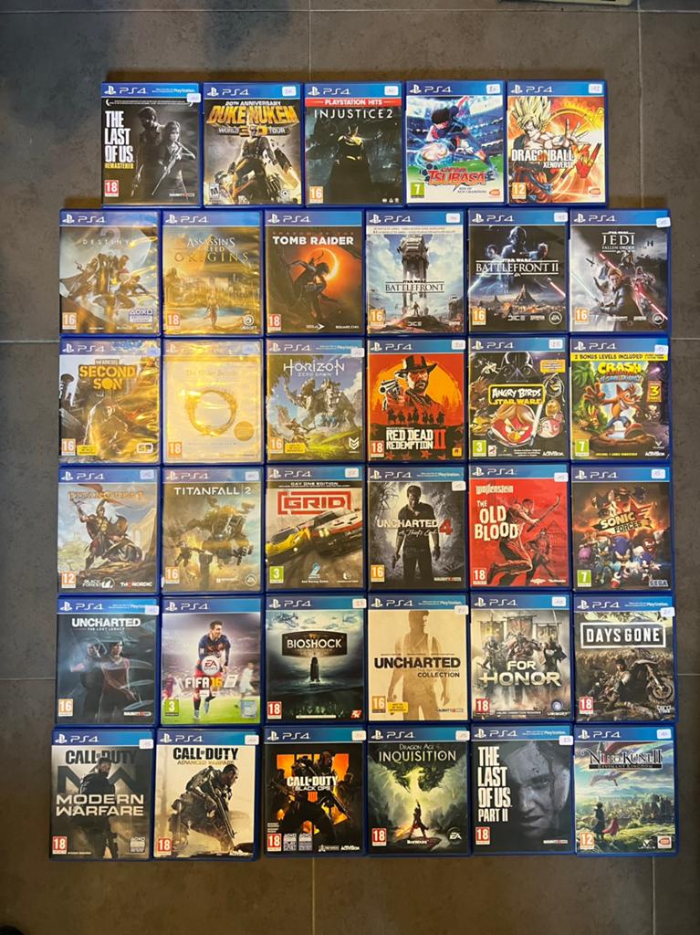 PlayStation 4 games Fifa Star wars Ucharted Last of us, Games en Spelcomputers, Ophalen of Verzenden, Zo goed als nieuw