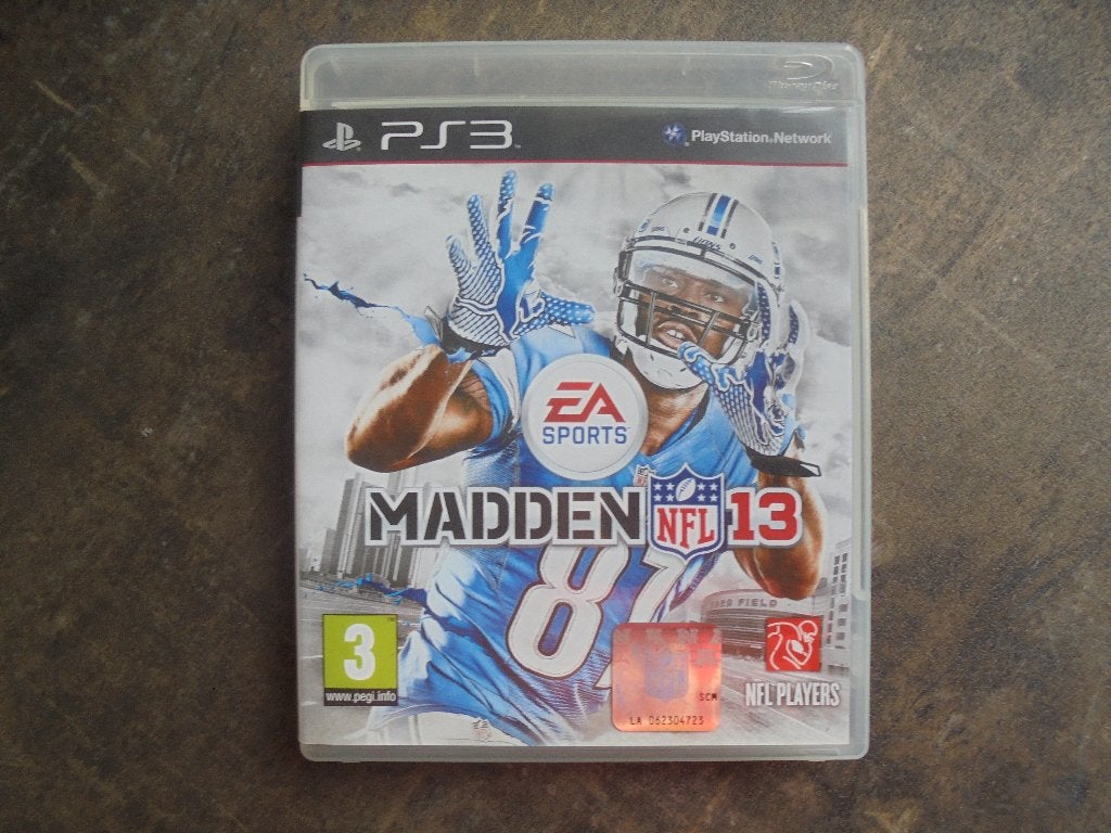 Madden NFL 13 voor PS3 (zie foto's), Enlèvement ou Envoi, Utilisé, À partir de 3 ans, 3 joueurs ou plus