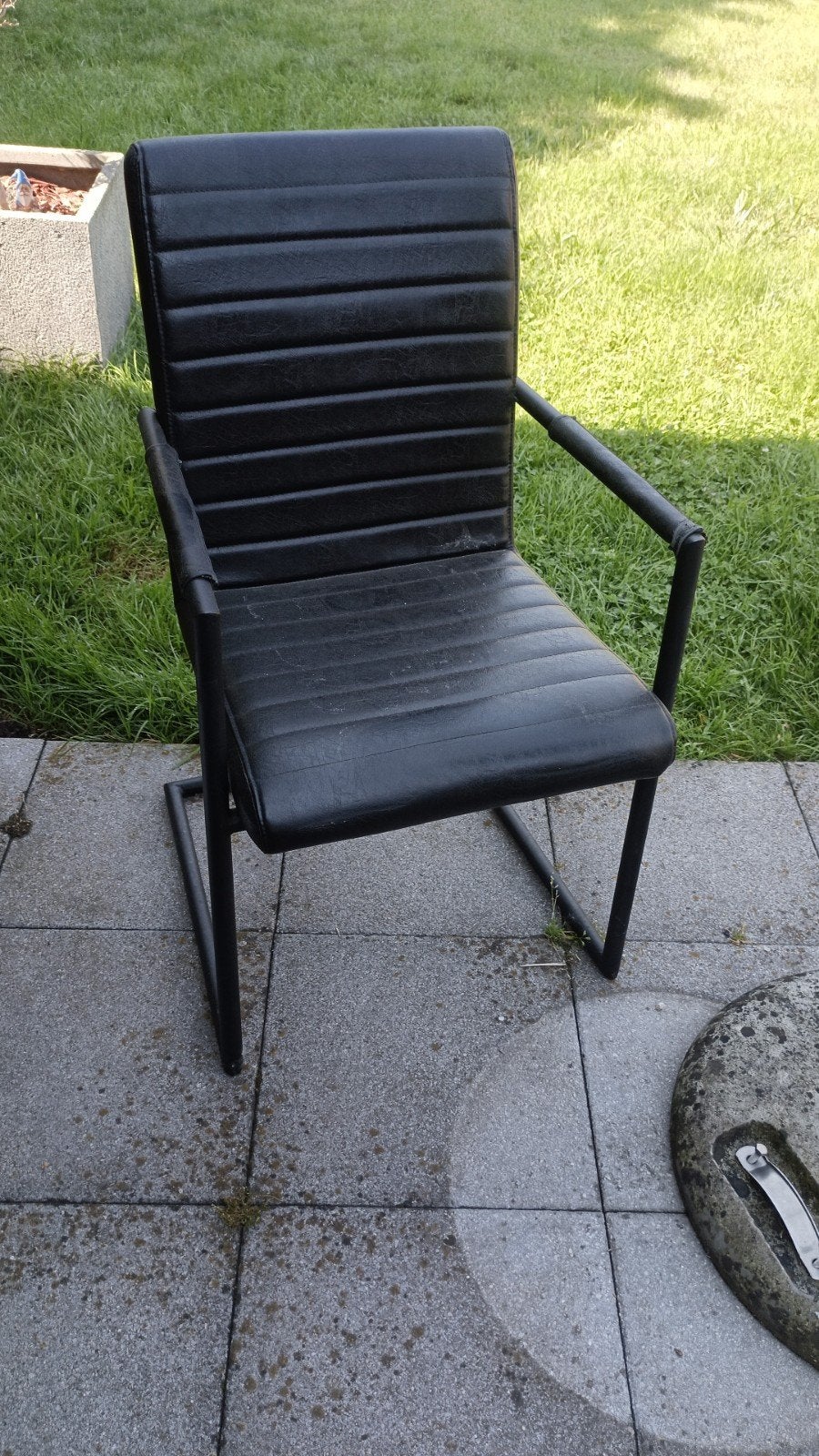 Zwart eettafel stoelen, Ophalen, Zwart
