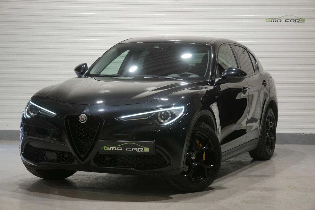 Alfa Romeo Stelvio Stelvio 2.2 MJD Sprint-Navi-Cam-Acc-DodeH, Achat, Euro 6, Entreprise, Noir