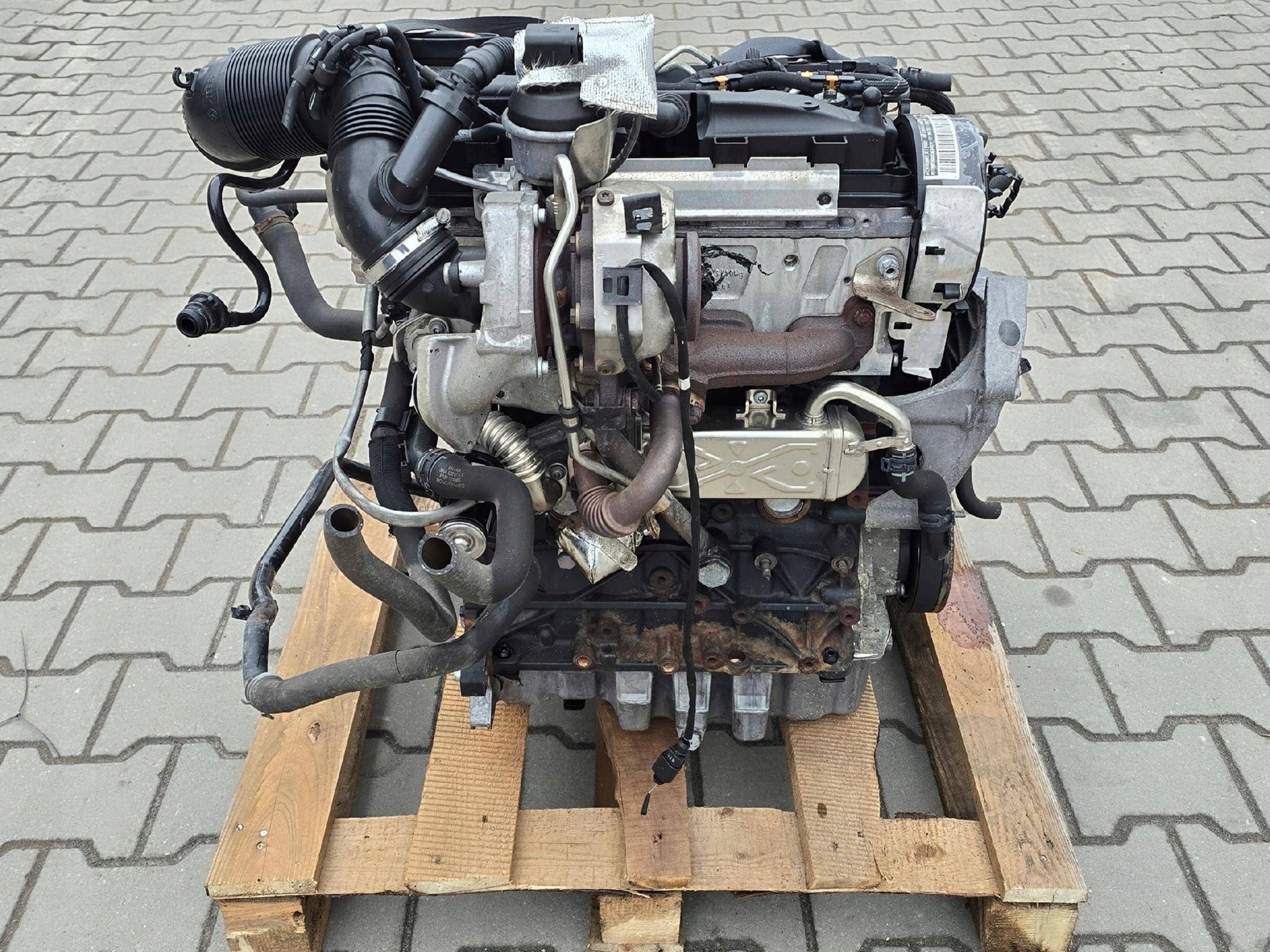 Moteur CFFD Complet SHARAN TIGUAN VW GOLF EOS PASSAT, Verzenden, Gebruikt, Overige automerken