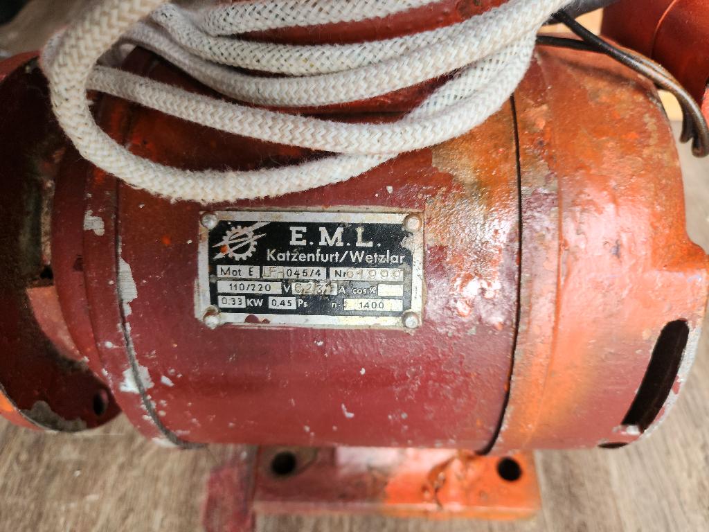 elektromotor, Doe-het-zelf en Bouw, Ophalen of Verzenden, Elektromotor