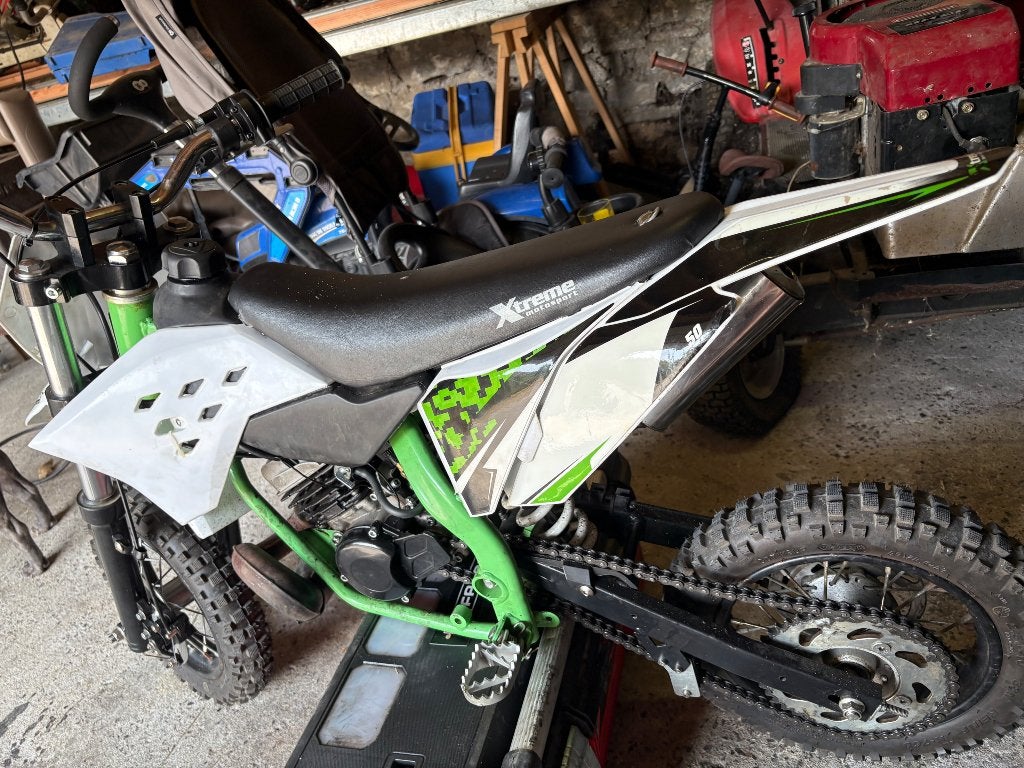 Moto 50cc, Enlèvement, Plus de 35 kW