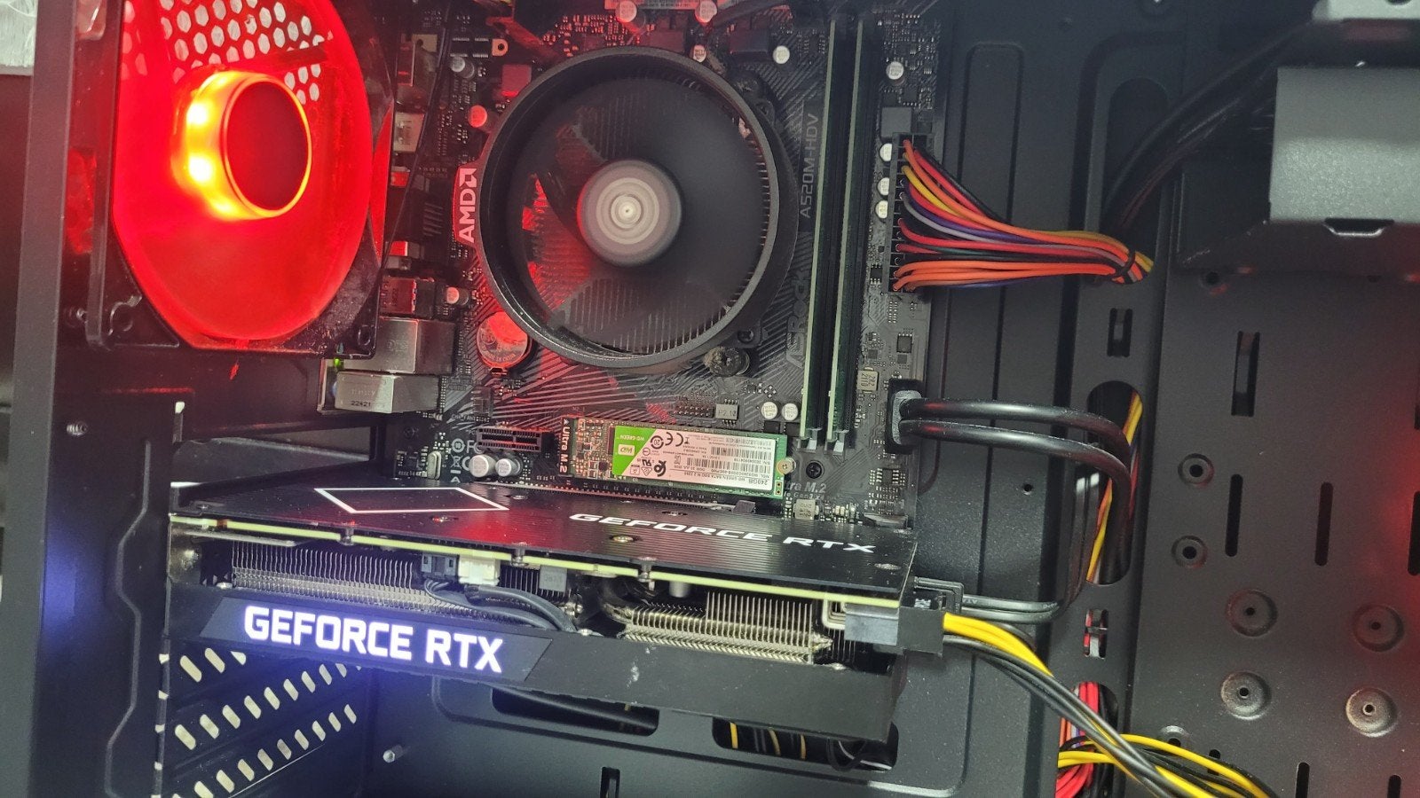 GAME PC RYZEN 5 5600G RTX 3060ti 8gb RAM 16GB, Enlèvement, 16 GB, HDD