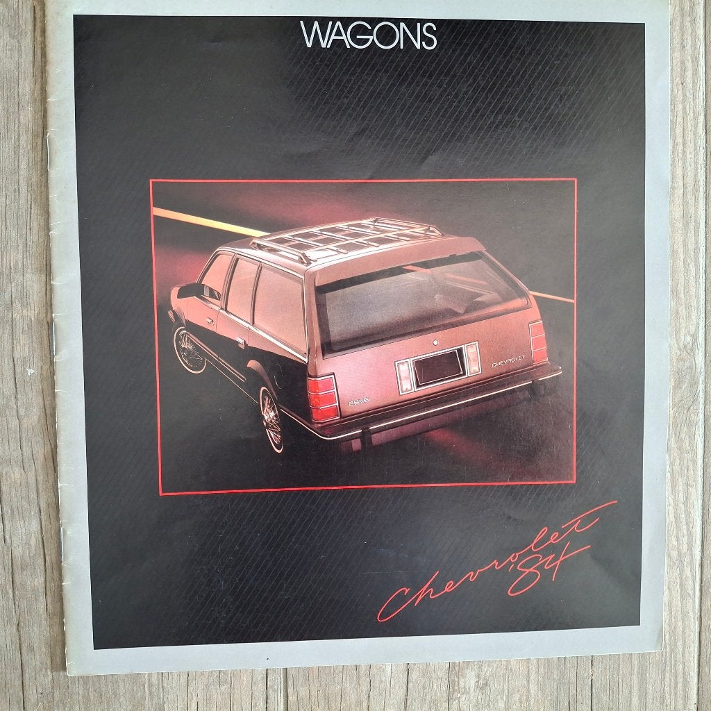 CHEVROLET 484  -  WAGONS, Boeken, Auto's | Folders en Tijdschriften, Ophalen of Verzenden, Nieuw, Chevrolet