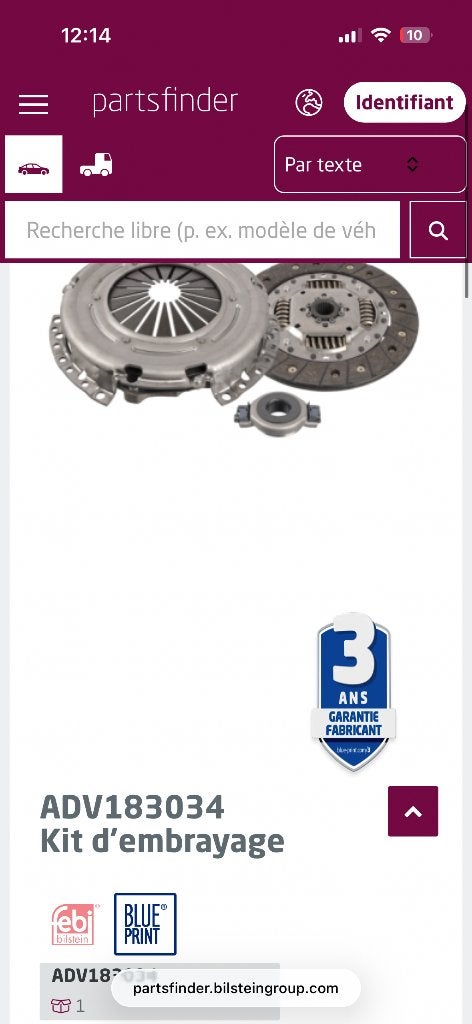 Kit d’embrayage neuf, Autos : Pièces & Accessoires, Enlèvement, Neuf, Volkswagen