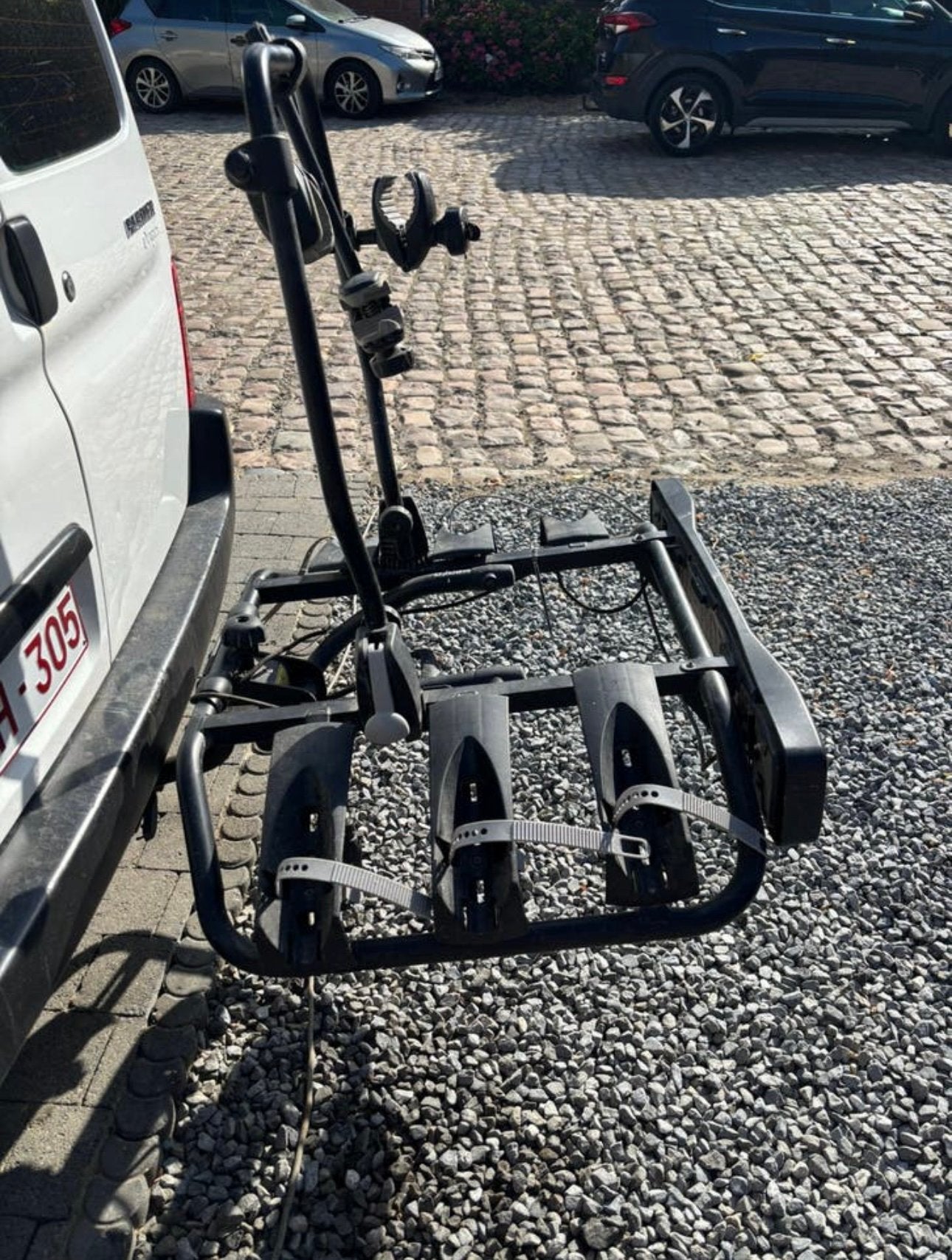 Fietsedrager, Ophalen, Zo goed als nieuw