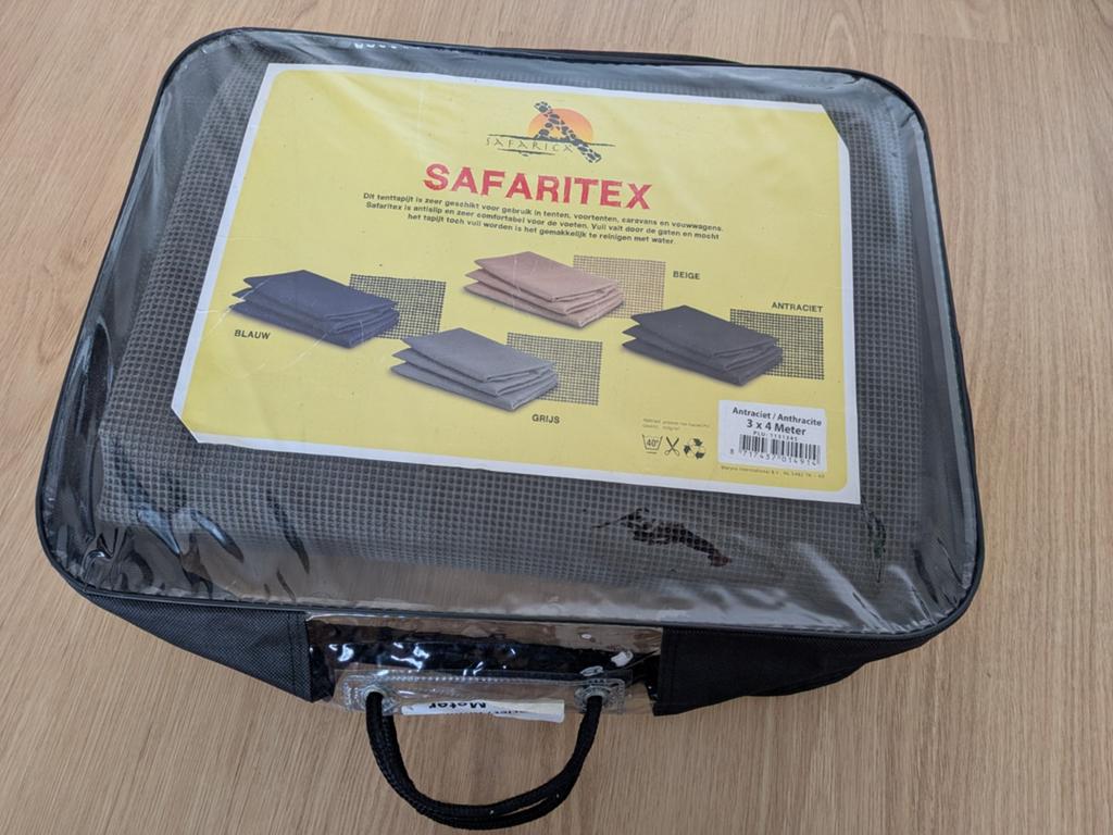 Tent tapijt 3x4 meter, Ophalen, Gebruikt