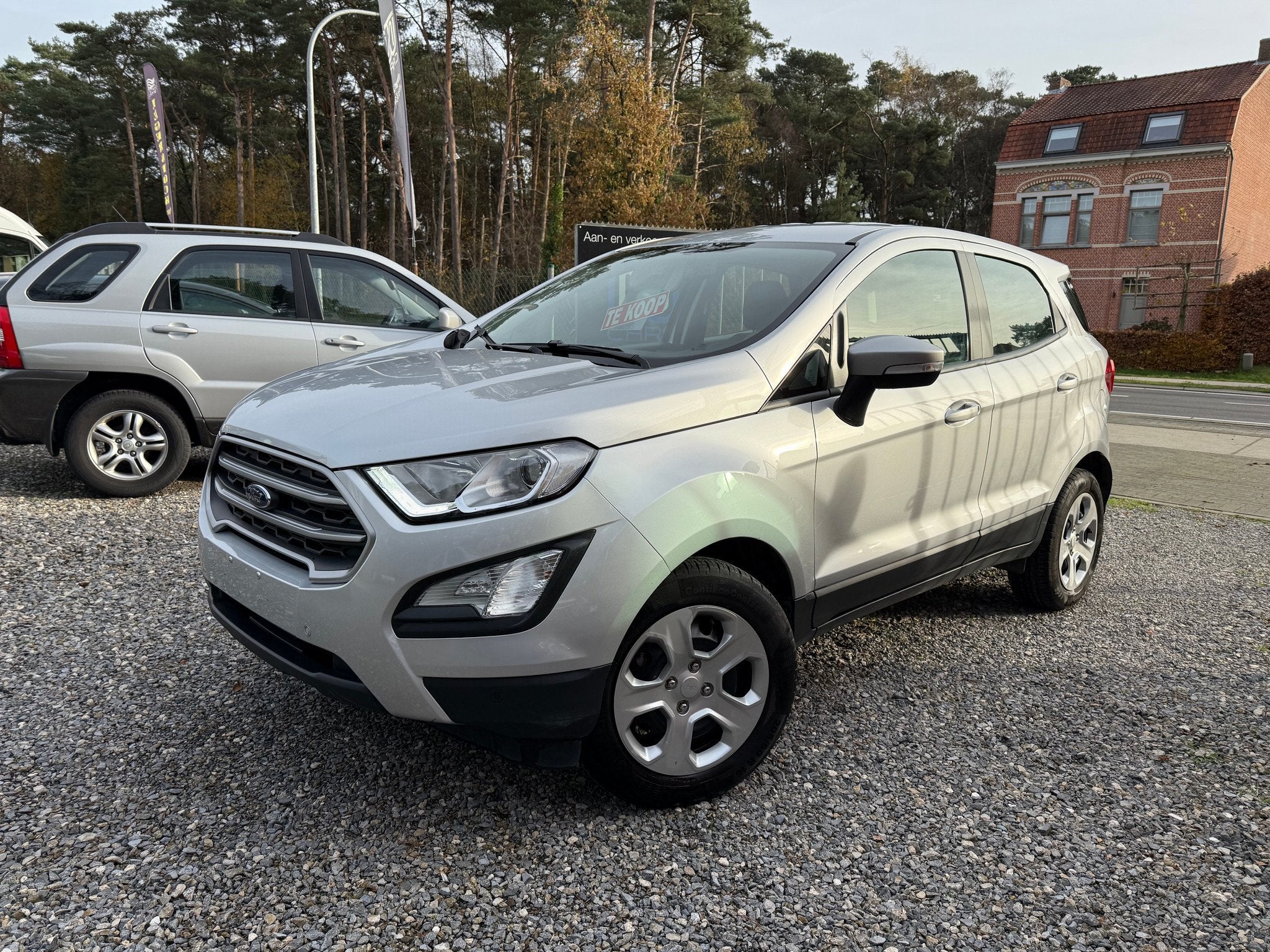 Ford EcoSport ECO boost 1.0B EURO6d '19 + 12M GARANTIE, Autos, Ford, Argent ou Gris, Achat, 998 cm³, Boîte manuelle
