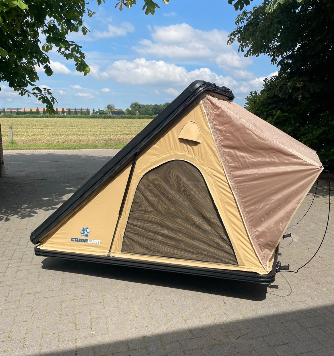 CAMPLION Hardshell Daktent + isolatie + ladder + Garantie, Ophalen of Verzenden, Nieuw, Tot en met 2