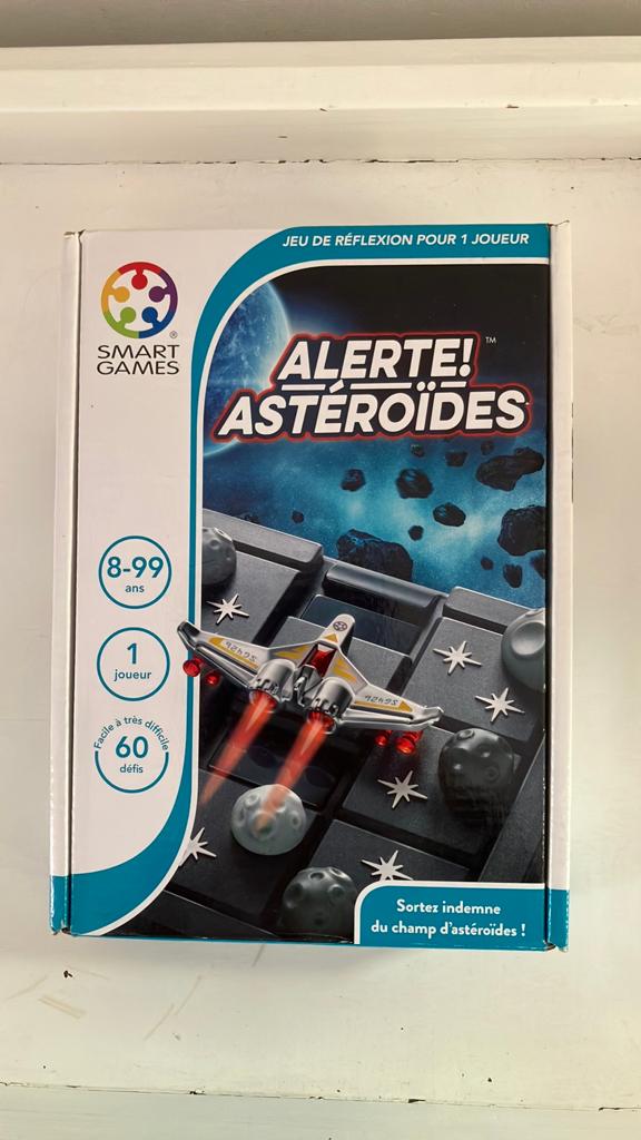 Smart Games: Alerte! Astéroïdes, Hobby en Vrije tijd, Gezelschapsspellen | Overige, Een of twee spelers, Ophalen of Verzenden