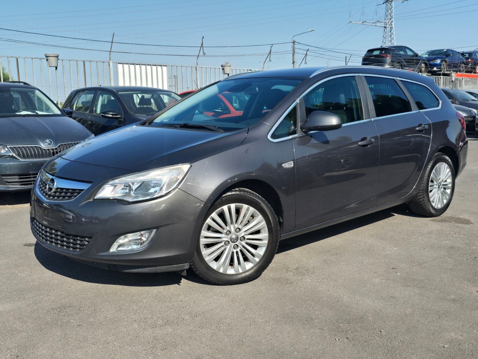 OPEL ASTRA 1700CC DIESEL 02/2012 187000KM MET AIRCO GPS, Entreprise, Boîte manuelle, Entretenue par le concessionnaire, Noir