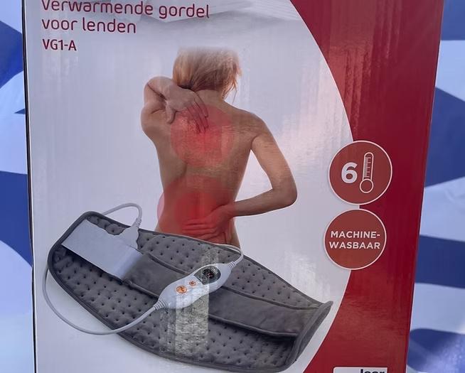 Ceinture chauffante lombaire – Quigg VG1-A, Enlèvement, Comme neuf, Autres types