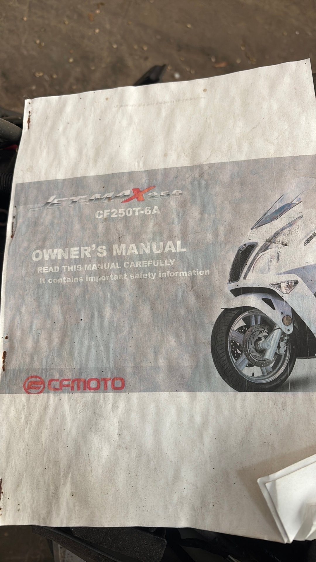 CFMOTO jetmax 250  CF250T 6A, Motos, Particulier
