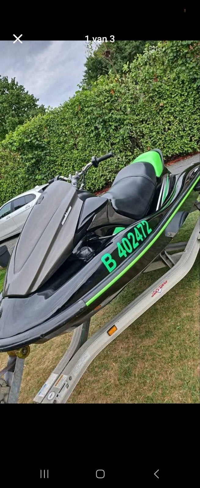Kawasaki jetski waterscooter stx15f, Enlèvement