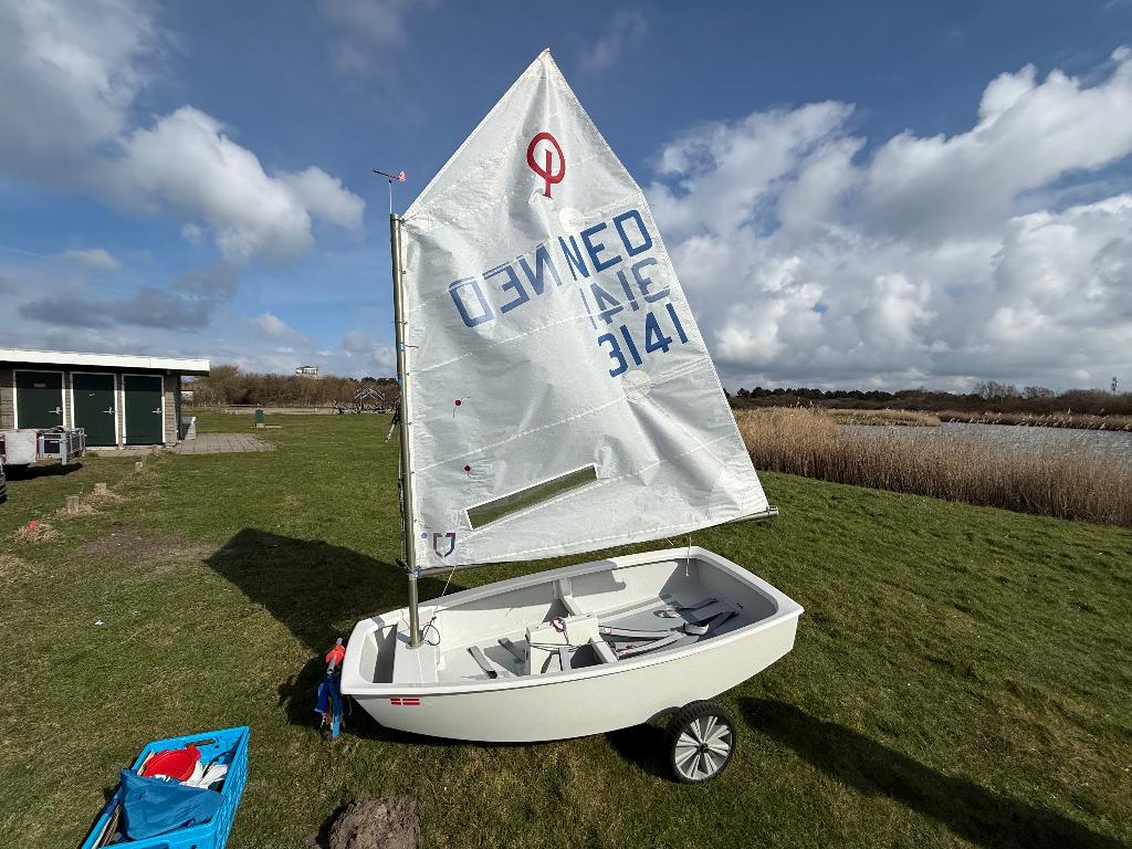 Winner Optimist 3D Star | complete wedstrijdboot | top romp, Enlèvement, Utilisé, Optimist
