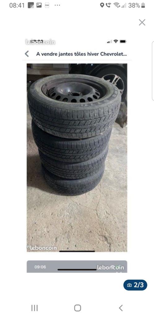 Description

À vendre
Jantes tôles 16 pouces hiver Chevrolet