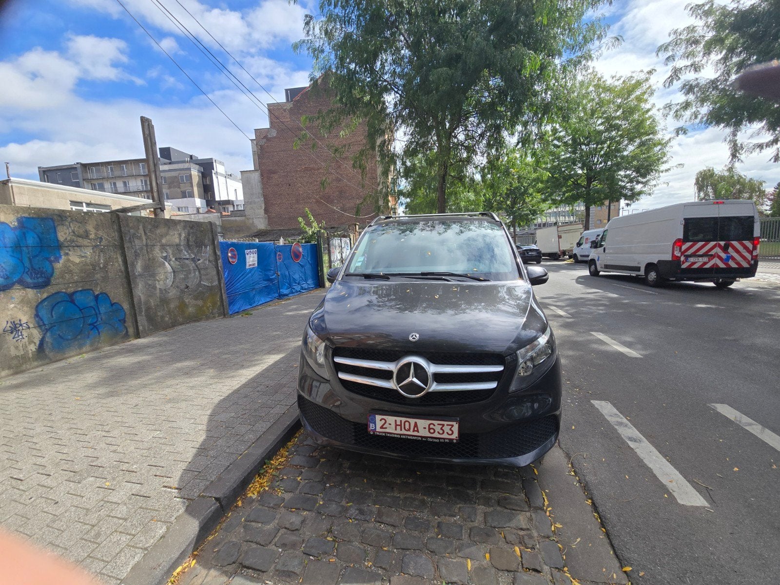 Mercedes V 220 L3 tweedehands uit het jaar 2021, Auto's, Automaat, Te koop, Particulier, Radio
