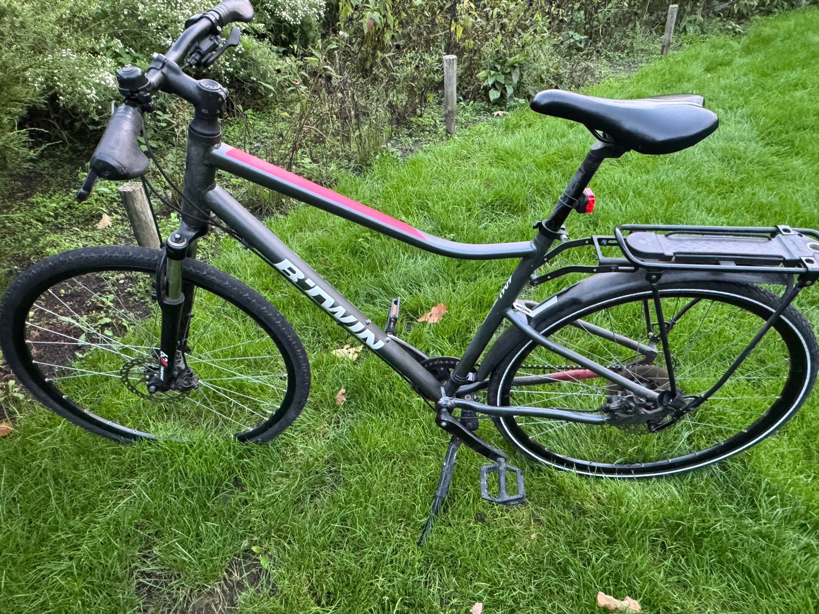 Mountain bike between, Fietsen en Brommers, Ophalen, Aluminium, Zo goed als nieuw, Schijfrem
