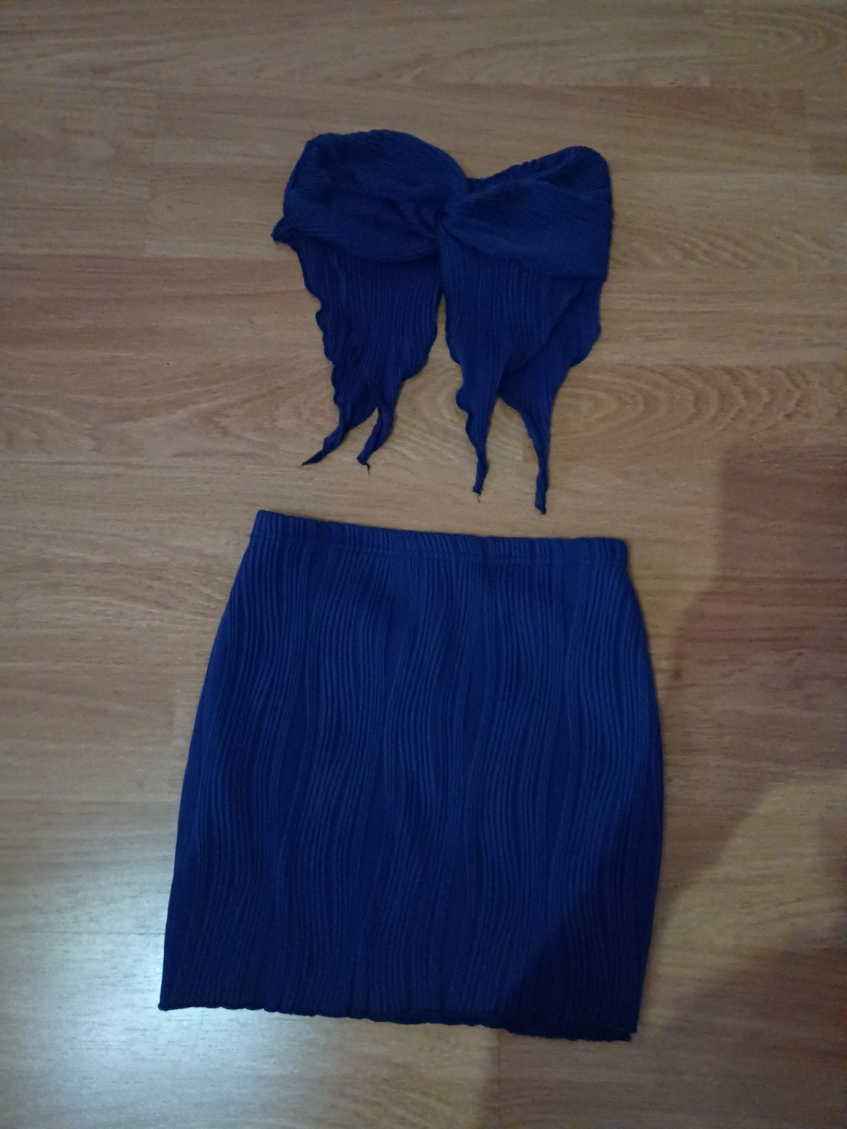 Rokje met topje blauw - xs, Kleding | Dames, Rokken, Ophalen, Blauw