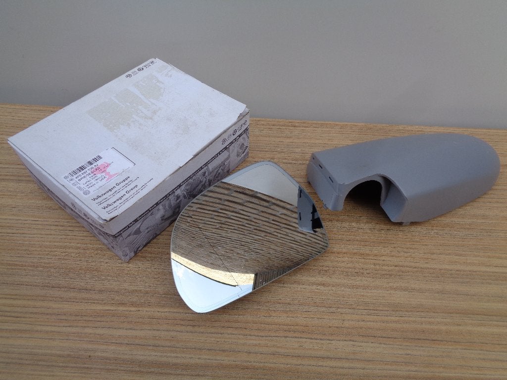 Verre de rétroviseur pour Audi A4 4f0 857 535 AJ, Enlèvement ou Envoi, Utilisé, Audi