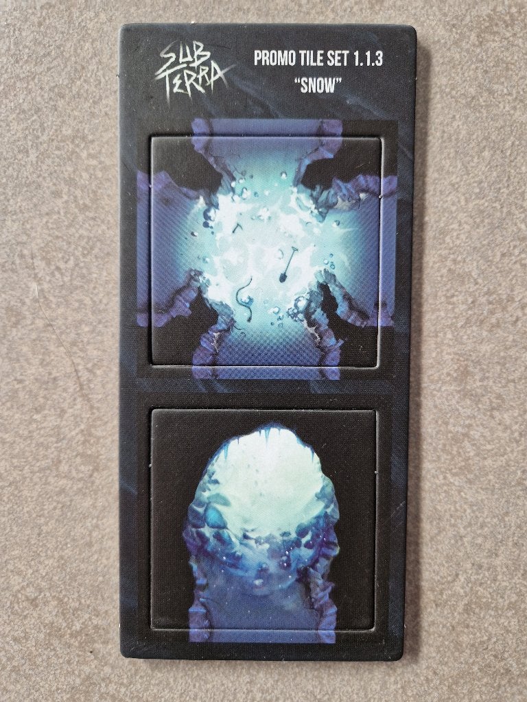 Sub terra - goodies - Promo Tile 1.1.3 "Snow" jeu de société, Hobby & Loisirs créatifs, Enlèvement ou Envoi, Neuf, Nuts publishing