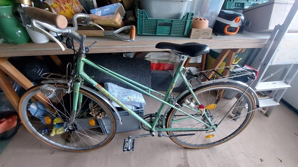 Te koop: vintage Peugeot mixte fiets – "Record du Monde", Fietsen en Brommers, Ophalen, Gebruikt, Minder dan 10 versnellingen