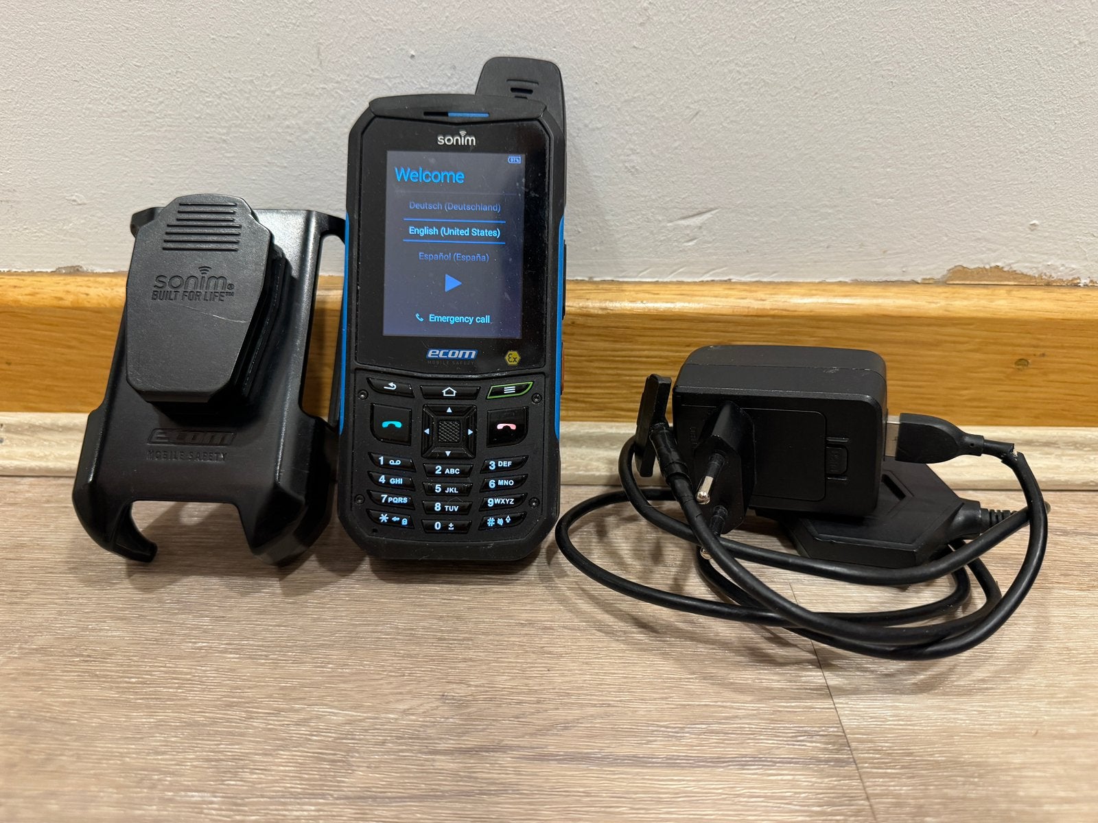 Ecom Sonim Ex-Handy 09 – ATEX Zone 1/21 Explosieveilige GSM, Ophalen of Verzenden, Gebruikt, Klassiek of Candybar