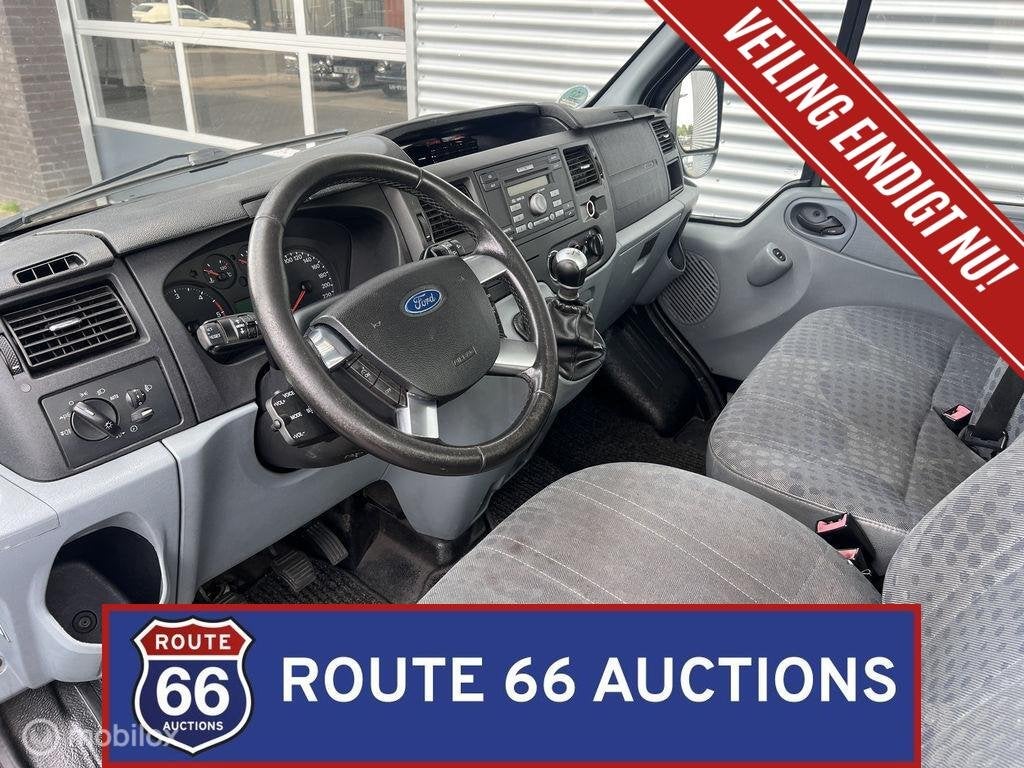 Ford Transit 350 Flatbed Truck | 2008 | Route 66 Auctions, Auto's, Gebruikt, Zwart, Bedrijf, Handgeschakeld