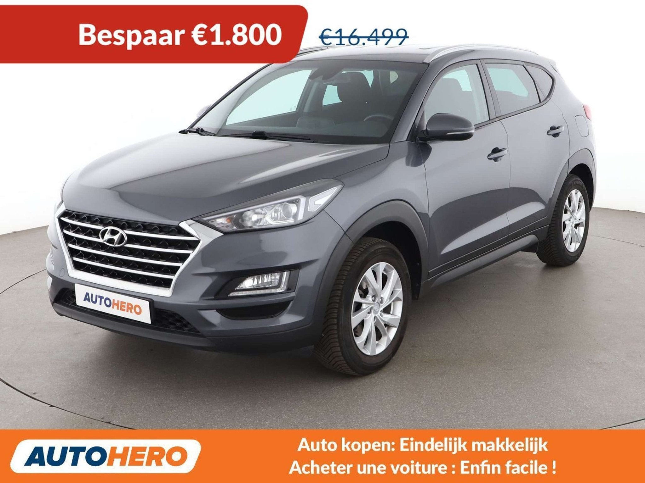Hyundai Tucson 1.6 Select 2WD (bj 2019), Auto's, Voorwielaandrijving, Stof, Gebruikt, 1648 kg