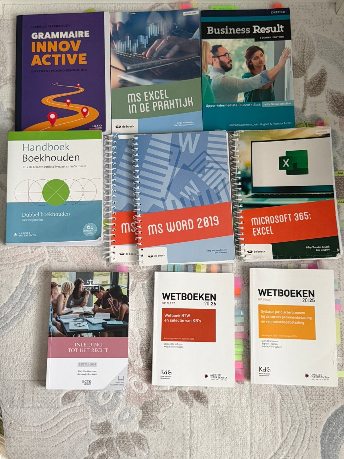 Boeken accountancy Afi1 KDG, Ophalen of Verzenden, Zo goed als nieuw