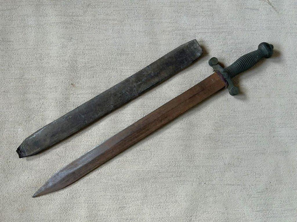 pre wo1 - Frans kortzwaard Model 1855 - glaive, Collections, Objets militaires | Général, Enlèvement ou Envoi, Armée de terre