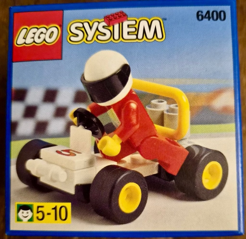 Kart à pédales Lego System 6400 1997 - Nouveau !, Neuf, Enlèvement ou Envoi, Lego, Ensemble complet