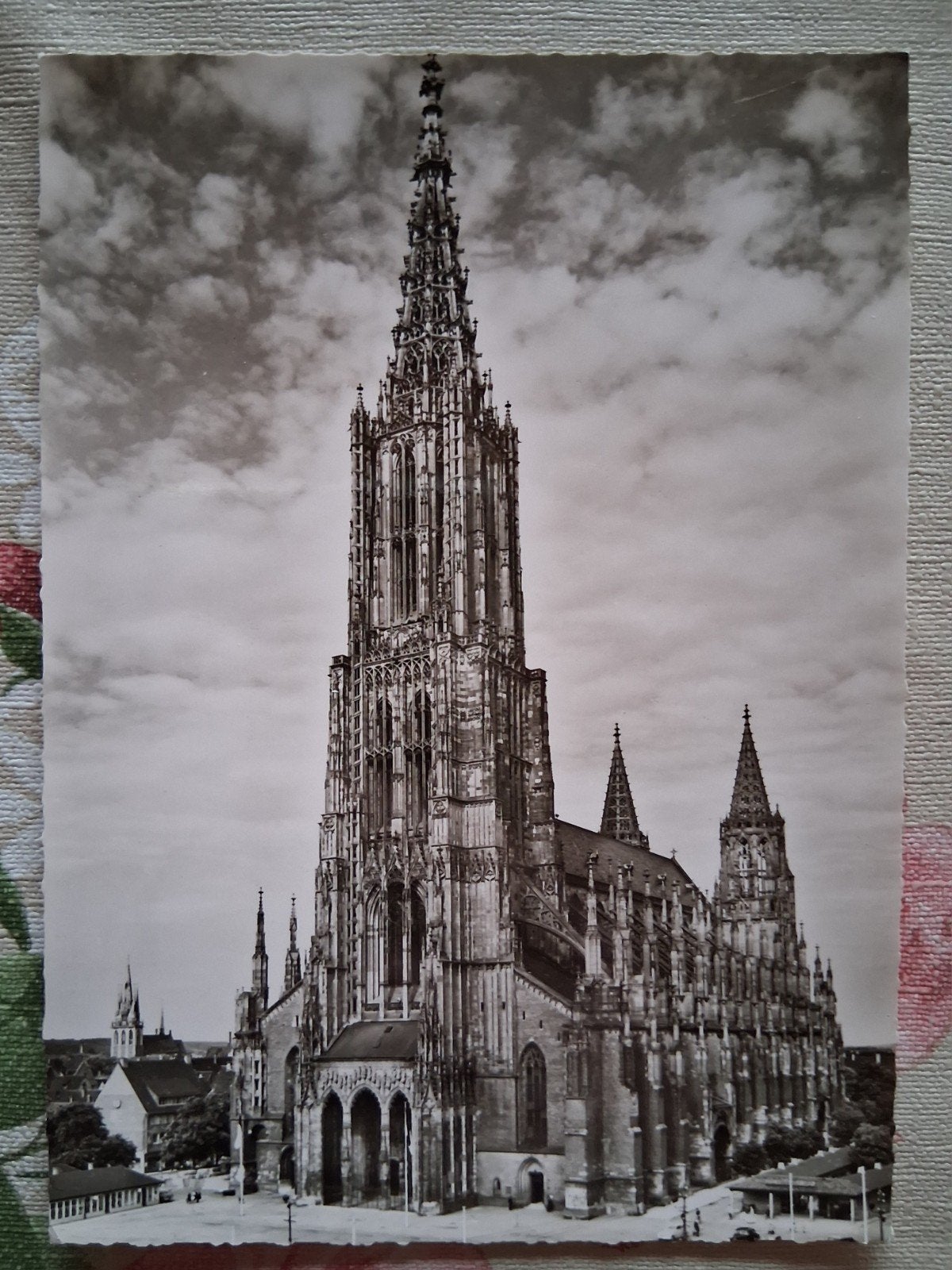 Vintage Postkaart Het Munster van Olm, Verzamelen, Postkaarten | Buitenland, Ophalen of Verzenden