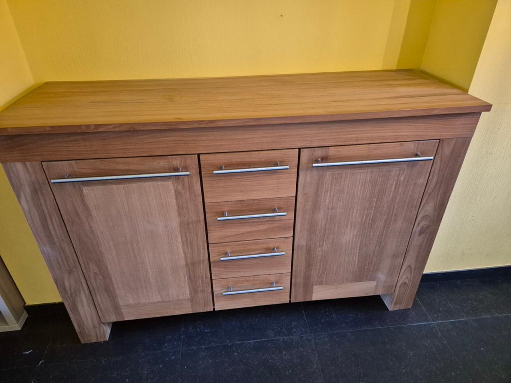 Dressoir kast teak, Enlèvement, Comme neuf, Teck, Avec tablette(s)