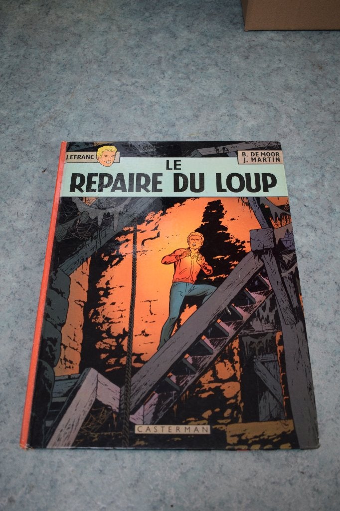 BD Lefranc bande dessinées le repaire du loup 1974, Livres, Enlèvement ou Envoi, Comme neuf